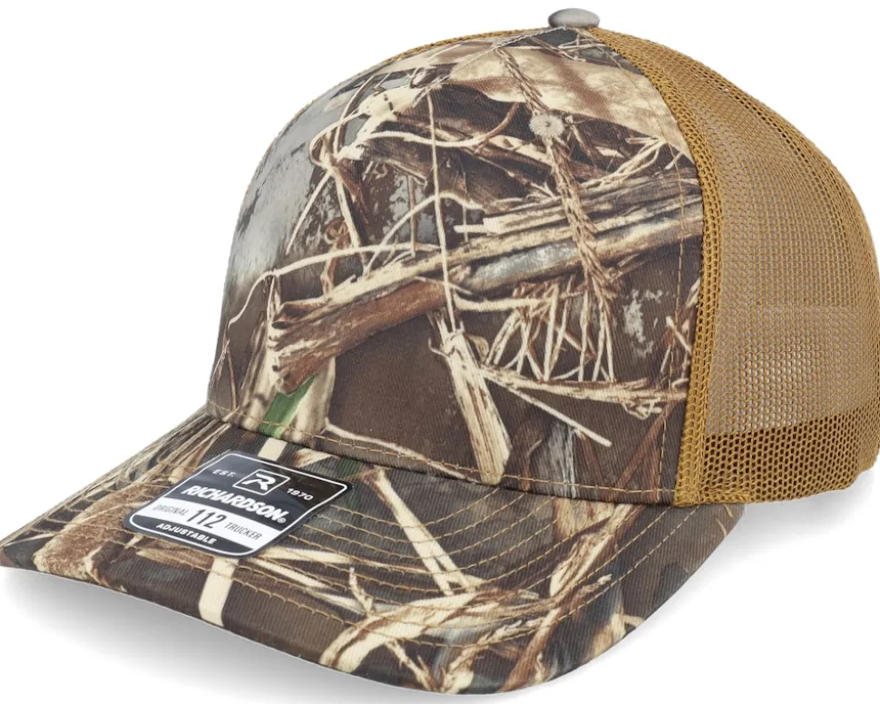 112pfp Realtree Max-7/Buck A-Frame Trucker - Richardson