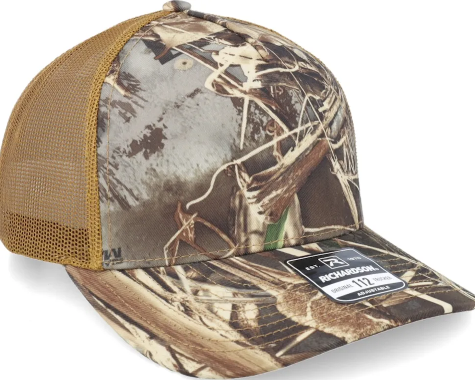 112pfp Realtree Max-7/Buck A-Frame Trucker - Richardson