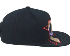 Philadelphia 76ers Xl Logo Hwc Black Snapback - Mitchell & Ness