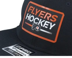 Philadelphia Flyers Authentic Pro Prime Athletic Black Snapback - Fanatics