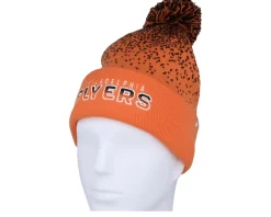 Philadelphia Flyers Iconic Gradiant Beanie Dark Orange/Black Pom - Fanatics