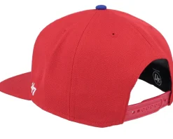 Philadelphia Phillies Replica Sure Shot Captain Red Snapback - 47 Brand