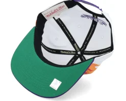Phoenix Suns Hot Fire White Snapback - Mitchell & Ness