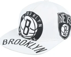 Phoenix Suns In Your Face Deadstock White Snapback - Mitchell & Ness