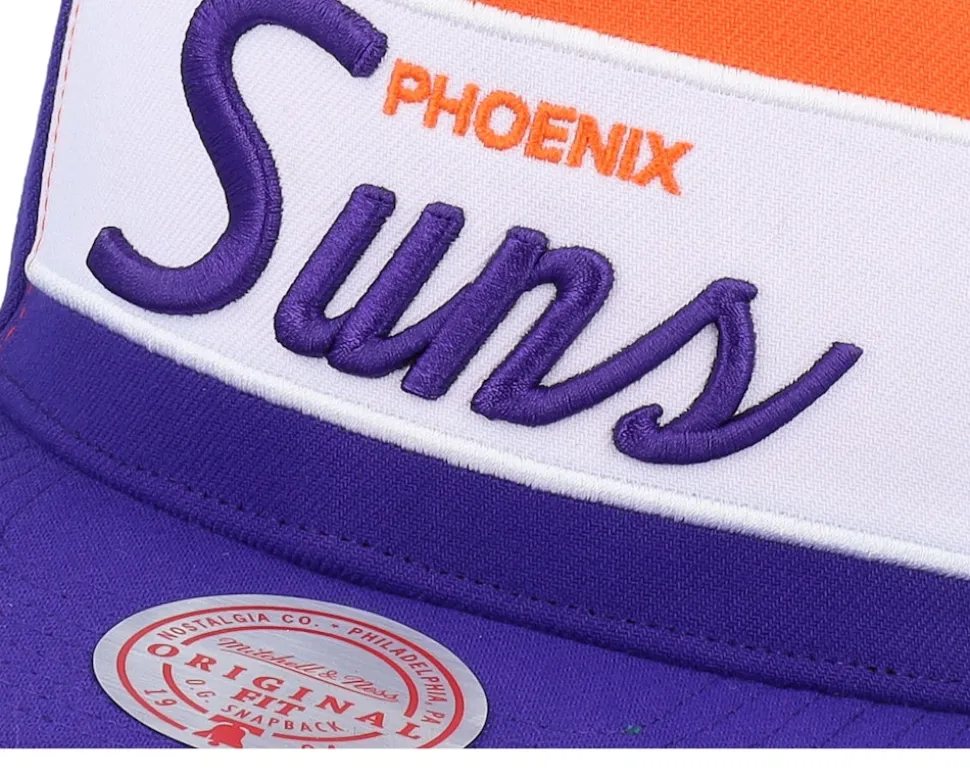 Phoenix Suns Retro Sport Hwc Purple Snapback - Mitchell & Ness