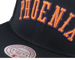 Phoenix Suns Triple Play Black Snapback - Mitchell & Ness
