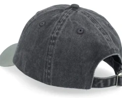 Pigment Washed Black/Olive Dad Cap - Equip