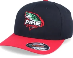 Pike Black/Red Flexfit - Hunter