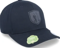 Pike Fishing Shield Patch Black Flexfit - Hunter