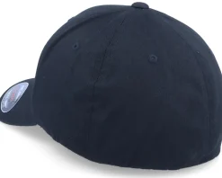 Pike Fishing Shield Patch Black Flexfit - Hunter