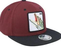 Pike Pro Fishing Maroon/Black Snapback - Skillfish