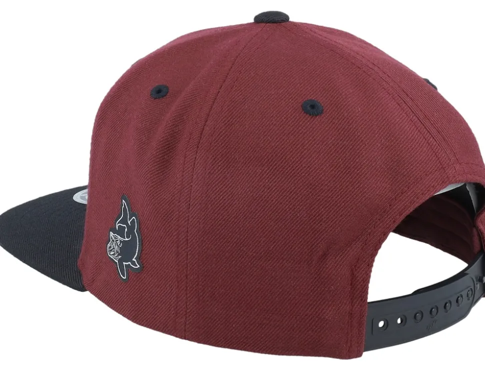 Pike Pro Fishing Maroon/Black Snapback - Skillfish