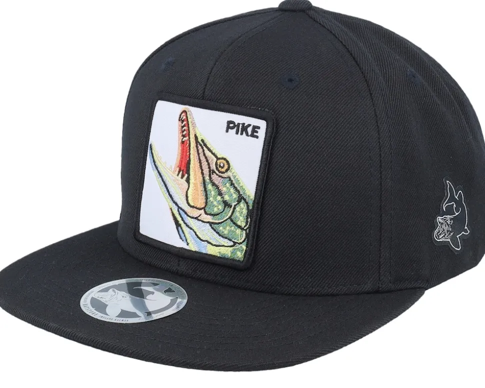 Pike Pro Fishing Maroon/Black Snapback - Skillfish