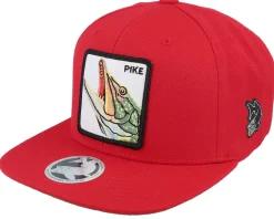 Pike Pro Fishing Maroon/Black Snapback - Skillfish