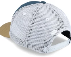 Pinnacle 2 Retro Indigo/Tan Trucker - Salty Crew