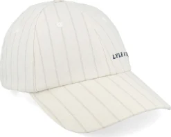 Pinstripe Baseball Chalk Dad Cap - Lyle & Scott