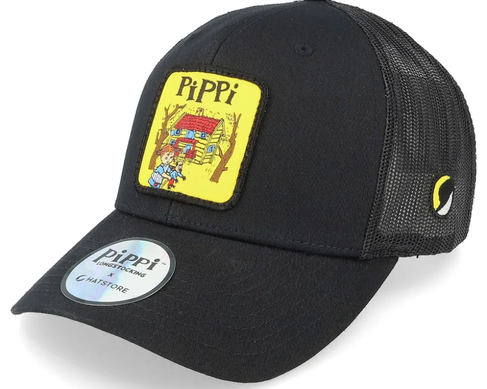 Pippi Cover Black/Yellow Trucker - Pippi Longstocking
