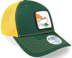 Pippi Mr Nilsson Green/Yellow Trucker - Pippi Longstocking