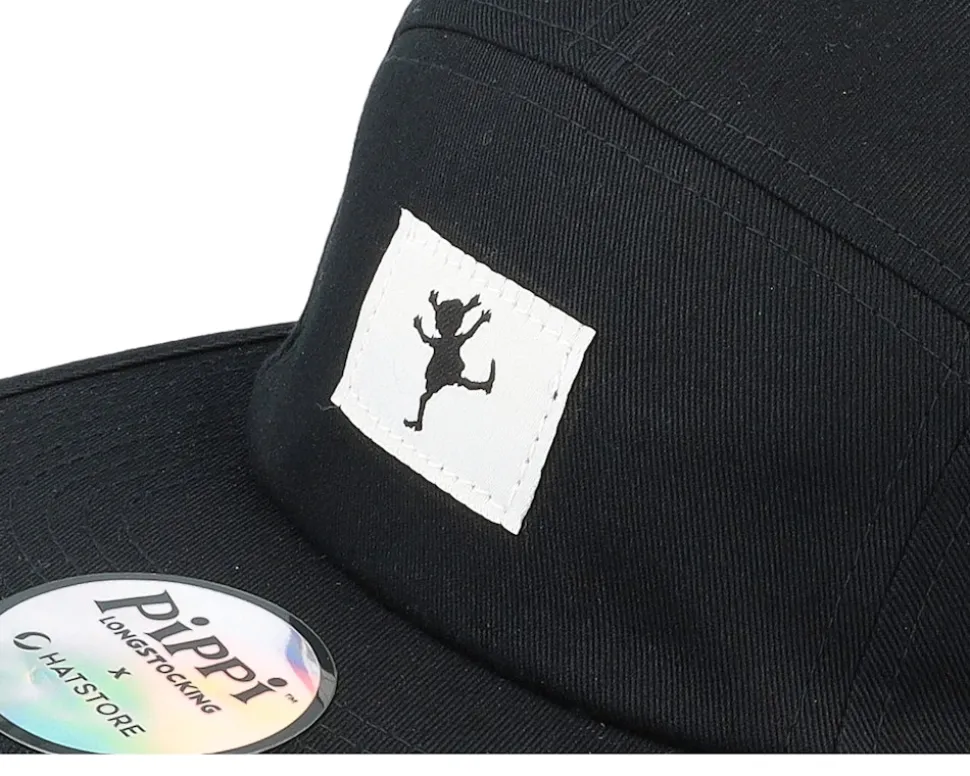 Pippi Silhouette Black 5-Panel - Pippi Longstocking
