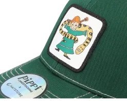Pippi Snake Green/White Trucker - Pippi Longstocking