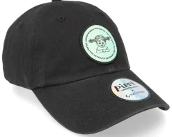 Pippilotta Black/Mint Green Dad Cap - Pippi Longstocking
