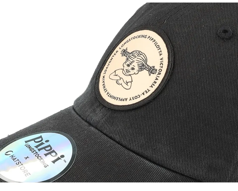 Pippilotta Black/Sand Dad Cap - Pippi Longstocking