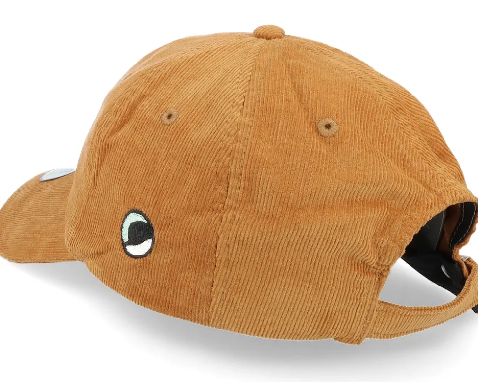 Pippilotta Brown/Mint Green Corduroy Dad Cap - Pippi Longstocking
