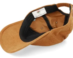 Pippilotta Brown/Mint Green Corduroy Dad Cap - Pippi Longstocking