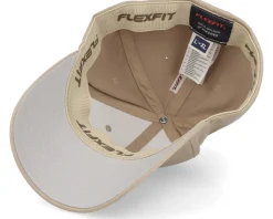 Piranha Skull Hex Patch Khaki Flexfit - Skillfish