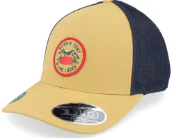 Pitch A Tent 2 Inca Gold W Navy Mesh W Patch Trucker - Black Clover