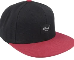 Pitchout Black/Red Snapback - Reell