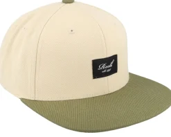 Pitchout Cap Oatmeal/Olive Snapback - Reell