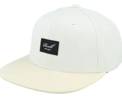 Pitchout Cap Oyster/Light Heather Snapback - Reell