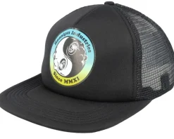 Pitted Hat White/Black Trucker - Hoonigan