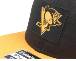 Pittsburgh Penguins Authentic Pro Game&Train Black/Gold Snapback - Fanatics