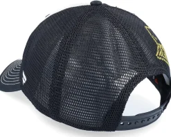 Pittsburgh Penguins Block Party Dad Cap Black/White Trucker - Fanatics