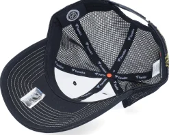 Pittsburgh Penguins Block Party Dad Cap Black/White Trucker - Fanatics