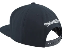 Pittsburgh Penguins Evergreen Black/White Snapback - Mitchell & Ness
