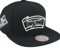 Pittsburgh Penguins Evergreen Black/White Snapback - Mitchell & Ness