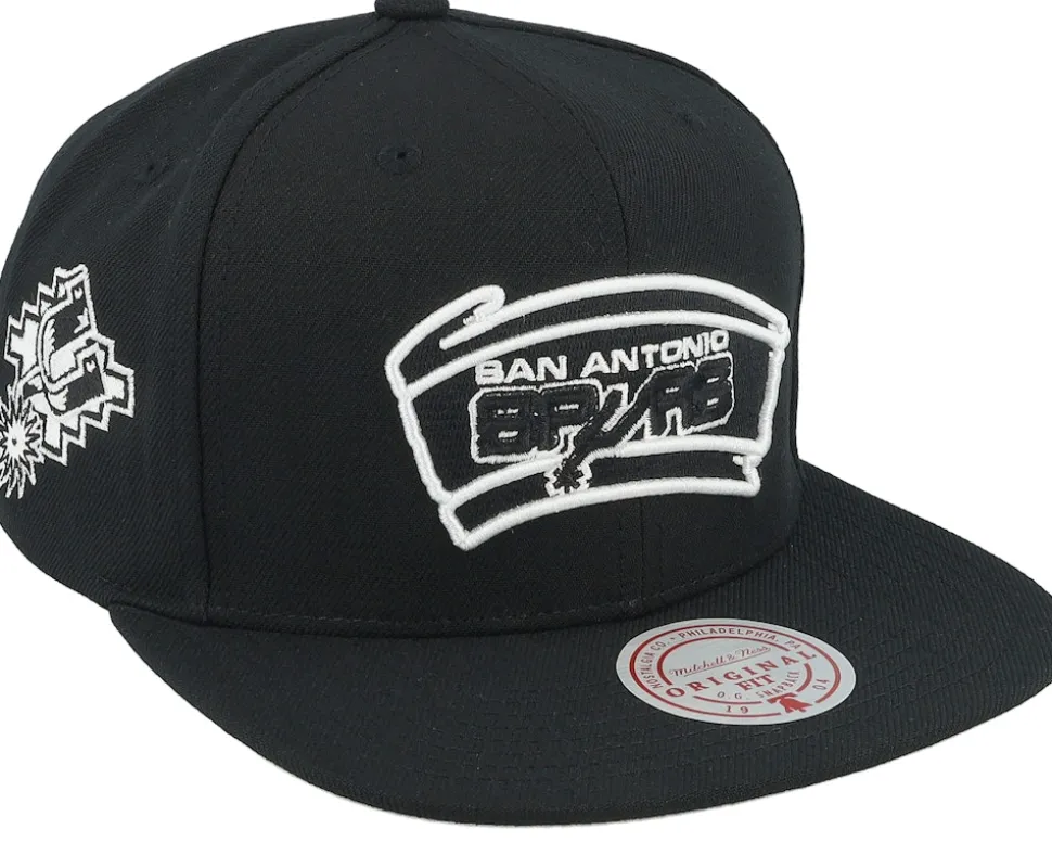 Pittsburgh Penguins Evergreen Black/White Snapback - Mitchell & Ness