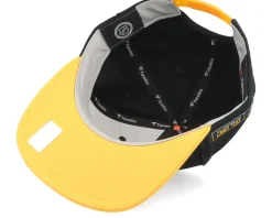 Pittsburgh Penguins Iconic Color Blocked Black/Gold Snapback - Fanatics