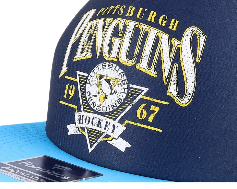 Pittsburgh Penguins True Classic Foam Athl Navy-Coastal Blue Trucker - Fanatics