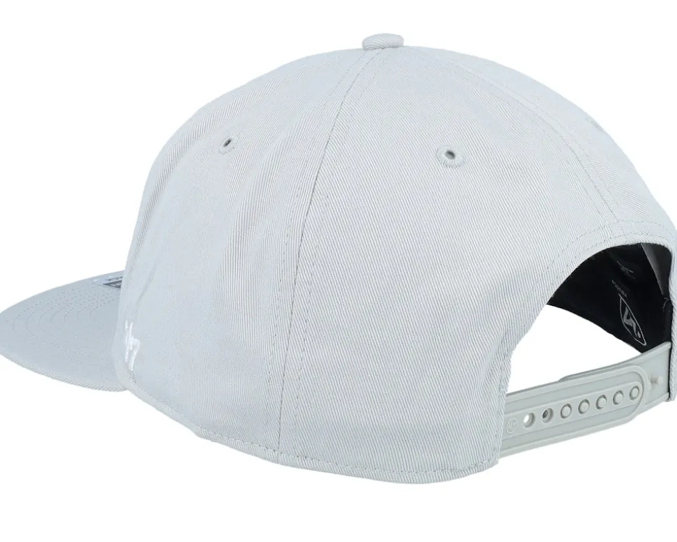 Pittsburgh Pirates Linscott Captain Rl Grey Snapback - 47 Brand