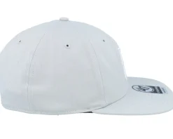 Pittsburgh Pirates Linscott Captain Rl Grey Snapback - 47 Brand