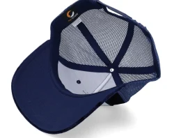 Plague Velvet Navy A-frame Trucker - Calza Pennello