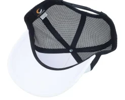 Plague Velvet White/Black A-frame Trucker - Calza Pennello