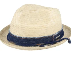 Player Palm Beige Straw Hat - Stetson
