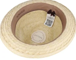 Player Palm Beige Straw Hat - Stetson