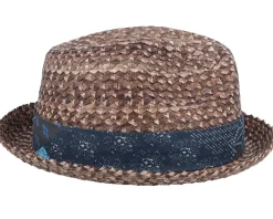 Player Palm Brown Straw Hat - Stetson