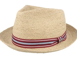 Player Raffia Beige Straw Hat - Stetson